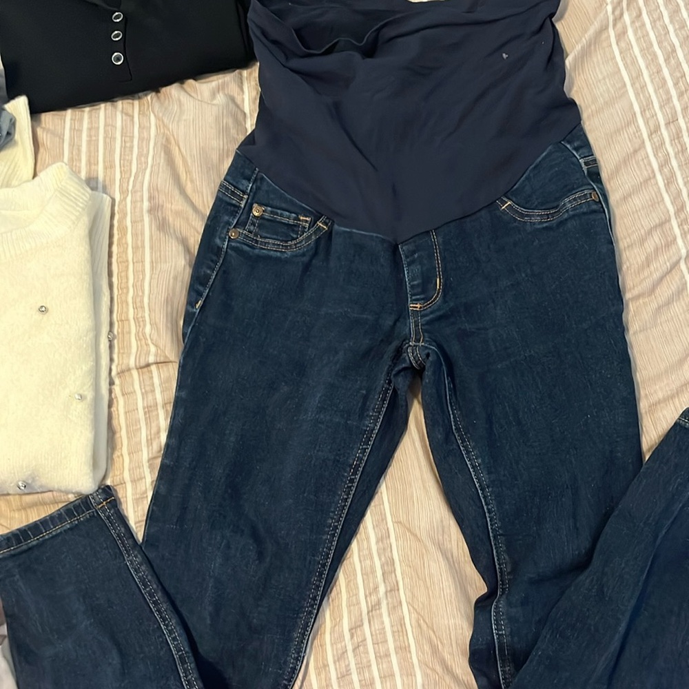 Pregnancy outfit Jean+ top
